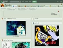 Tablet Screenshot of eremedy.deviantart.com