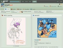 Tablet Screenshot of bcnyart.deviantart.com