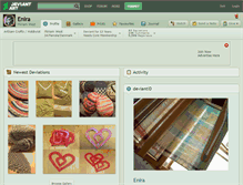 Tablet Screenshot of enira.deviantart.com