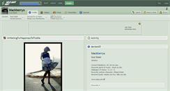 Desktop Screenshot of blackberryx.deviantart.com