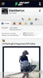 Mobile Screenshot of blackberryx.deviantart.com