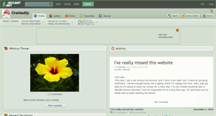 Desktop Screenshot of onemaddy.deviantart.com