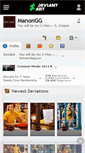 Mobile Screenshot of manongg.deviantart.com