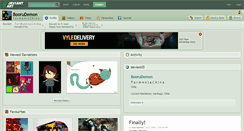 Desktop Screenshot of boorudemon.deviantart.com