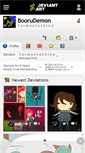 Mobile Screenshot of boorudemon.deviantart.com