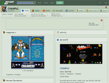 Tablet Screenshot of champs2.deviantart.com