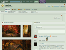 Tablet Screenshot of maariusz.deviantart.com