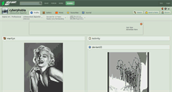 Desktop Screenshot of cyberphobia.deviantart.com