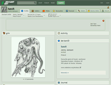 Tablet Screenshot of kassit.deviantart.com