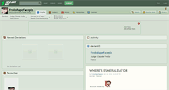 Desktop Screenshot of frollorapefaceplz.deviantart.com