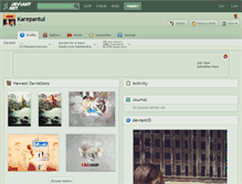 Tablet Screenshot of karepantul.deviantart.com