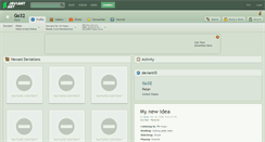 Desktop Screenshot of go32.deviantart.com