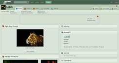 Desktop Screenshot of kodo34.deviantart.com