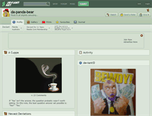 Tablet Screenshot of da-panda-bear.deviantart.com