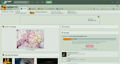 Desktop Screenshot of lizzdurr121.deviantart.com