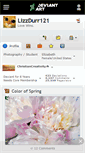 Mobile Screenshot of lizzdurr121.deviantart.com
