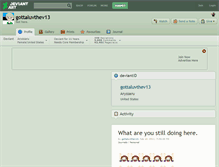 Tablet Screenshot of gottaluvthev13.deviantart.com