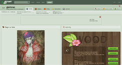 Desktop Screenshot of glarionac.deviantart.com