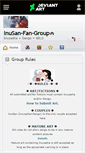 Mobile Screenshot of inusan-fan-group.deviantart.com