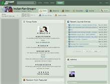 Tablet Screenshot of inusan-fan-group.deviantart.com
