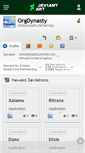 Mobile Screenshot of orgdynasty.deviantart.com