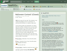 Tablet Screenshot of f4nartists.deviantart.com