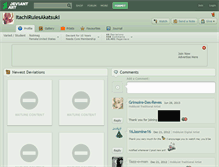 Tablet Screenshot of itachirulesakatsuki.deviantart.com