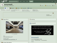 Tablet Screenshot of anonymosp28.deviantart.com