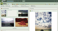 Desktop Screenshot of grubin.deviantart.com