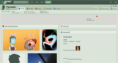 Desktop Screenshot of flameabel.deviantart.com