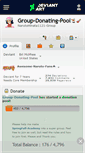 Mobile Screenshot of group-donating-pool.deviantart.com