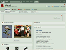 Tablet Screenshot of fulcanelli.deviantart.com