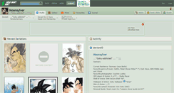 Desktop Screenshot of moonsylver.deviantart.com