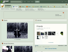 Tablet Screenshot of cromaxx.deviantart.com