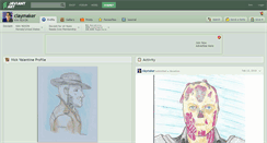 Desktop Screenshot of claymaker.deviantart.com