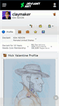Mobile Screenshot of claymaker.deviantart.com