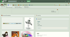 Desktop Screenshot of kiyei.deviantart.com