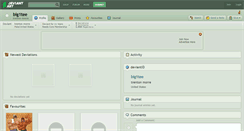 Desktop Screenshot of big1tee.deviantart.com
