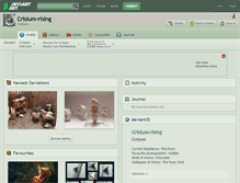 Tablet Screenshot of crisium-rising.deviantart.com