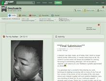 Tablet Screenshot of greyscale36.deviantart.com