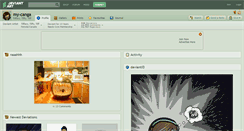 Desktop Screenshot of my-canga.deviantart.com