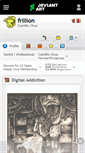 Mobile Screenshot of frillion.deviantart.com