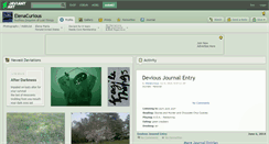Desktop Screenshot of elenacurious.deviantart.com