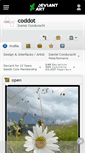 Mobile Screenshot of coddot.deviantart.com
