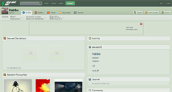 Desktop Screenshot of habibe.deviantart.com