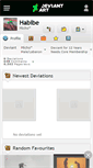 Mobile Screenshot of habibe.deviantart.com