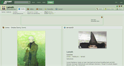 Desktop Screenshot of lamoth.deviantart.com
