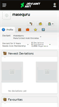 Mobile Screenshot of masequru.deviantart.com
