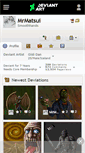 Mobile Screenshot of mrmatsui.deviantart.com