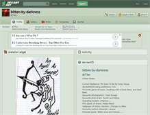 Tablet Screenshot of bitten-by-darkness.deviantart.com
